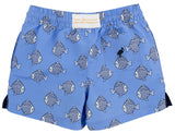 TORTOLA TRUNKS LITTLE FISHES WITH NANTUCKET NAVY STORK