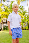 TORTOLA TRUNKS LITTLE FISHES WITH NANTUCKET NAVY STORK