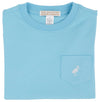 CARTER CREWNECK BROOKLINE BLUE WITH WORTH AVENUE WHITE STORK