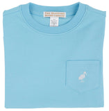 CARTER CREWNECK BROOKLINE BLUE WITH WORTH AVENUE WHITE STORK