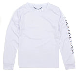 BOYS TIDAL RASHGUARD WHITE