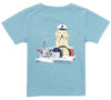 BOYS GOLDEN CAPTAIN SHORTSLEEVE COASTAL SKY
