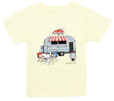 BOYS CRAWFISH TO GO SHORTSLEEVE LIGHT YELLOW