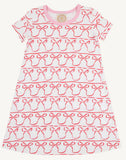 POLLY PLAY DRESS BIRDIE'S BOWS WITH PIER PARTY PINK
