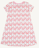 POLLY PLAY DRESS BIRDIE'S BOWS WITH PIER PARTY PINK