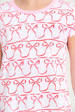 POLLY PLAY DRESS BIRDIE'S BOWS WITH PIER PARTY PINK