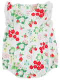 RUEHLING RUFFLE BUBBLE BERRY SWEET WITH WORTH AVENUE WHITE