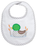 MALLARD APPLIQUE BASIC BIB