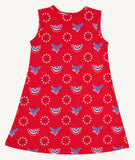 SLEEVELESS POLLY PLAY DRESS - STAR SPANGLED SWAG