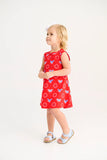 SLEEVELESS POLLY PLAY DRESS - STAR SPANGLED SWAG