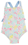 TAYLOR BAY BATHING SUIT MERRY LITTLE MEADOW WITH BEALE STREET BLUE