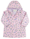 LIQUID SUNSHINE SLICKER TUXEDO PARK TULIPS WITH LAUDERDALE LAVENDER GINGHAM