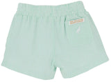 SHEFFIELD SHORTS GRACE BAY GREEN SEERSUCKER WITH WORTH AVENUE WHITE STORK