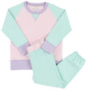 CASSIDY AND GATES SWEAT SET - SEA ISLAND SEAFOAM, PALM BEACH PINK AND LAUDERDALE LAVENDER