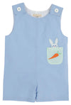 JACK KEENE JON JON BEALE STREET BLUE WITH GRACE BAY GREEN SEERSUCKER AND BUNNY APPLIQUE