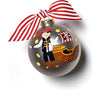 PIRATE GLASS ORNAMENT