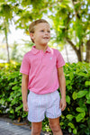 SHEFFIELD SHORTS BEALE STREET BLUE AND HAMPTONS HOT PINK SEWANEE SEERSUCKER WITH BEALE STREET BLUE STORK