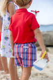 SHEFFIELD SHORTS PUTNAM PLAID WITH KEENELAND KHAKI STORK