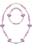 MY HEART WILL GO ON NECKLACE AND BRACELET SET