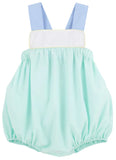 SAMPREY SUNSUIT SEA ISLAND SEAFOAM , WORTH AVENUE WHITE , BEALE STREET BLUE AND BELLPORT BUTTER YELLOW