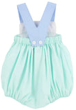 SAMPREY SUNSUIT SEA ISLAND SEAFOAM , WORTH AVENUE WHITE , BEALE STREET BLUE AND BELLPORT BUTTER YELLOW