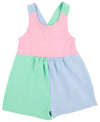 REAGAN ROMPER HAMPTONS HOT PINK , BEALE STREET BLUE , AND GRACE BAY GREEN