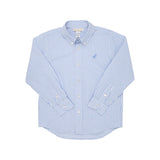 DEAN'S LIST DRESS SHIRT - PARK CITY PERIWINKLE WINDOWPANE