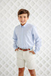 DEAN'S LIST DRESS SHIRT - PARK CITY PERIWINKLE WINDOWPANE