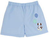 SHELTON SHORTS - BEALE STREET BLUE WITH DOG APPLIQUE