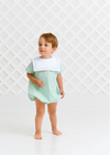 TOWNES TOP SAIL BUBBLE KIAWAH KELLY GREEN WINDOWPANE WITH WORTH AVENUE WHITE
