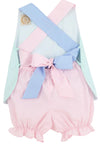 BETSEY BOW BACK SET SEA ISLAND SEAFOAM , PALM BEACH PINK , AND BEALE STREET BLUE