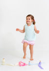 BETSEY BOW BACK SET SEA ISLAND SEAFOAM , PALM BEACH PINK , AND BEALE STREET BLUE