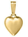 14K GF HEART PENDANT