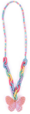 KALEIDOSCOPE BUTTERFLY NECKLACE