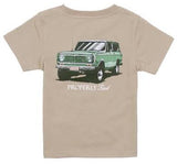 BOYS JOYRIDE SHORT SLEEVE TEE - SAND