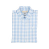 DEAN'S LIST DRESS SHIRT BEALE STREET BLUE CHECK WITH WORTH AVENUE WHITE STORK