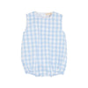 BENJAMIN BUBBLE BEALE STREET BLUE CHECK WITH WORTH AVENUE WHITE