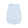 BENJAMIN BUBBLE BEALE STREET BLUE CHECK WITH WORTH AVENUE WHITE
