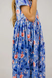 COUNTRY BLOOM SHORT SLEEVE POCKET TWIRL DRESS