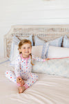 SARA JANE'S SWEET DREAMS SET HAPPY HEARTS WITH PIER PARTY PINK