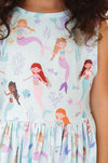 HAPPY AS A CLAM TANK TWIRL DRESS
