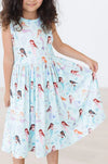 HAPPY AS A CLAM TANK TWIRL DRESS