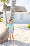 PRIM AND PROPER POLO - TURKS TEAL