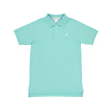 PRIM AND PROPER POLO TURKS TEAL WITH MULTICOLOR  STORK