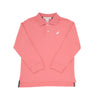 LONG SLEEVE PRIM & PROPER POLO PARROT CAY CORAL WITH MULTICOLOR STORK