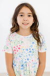 SUNSHINE MEADOW SHORTSLEEVE POCKET TWIRL DRESS