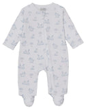 BUNNIES FOOTIE WITH ZIPPER