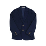 BOOKER BLAZER - NANTUCKET NAVY WITH TORTOISE SHELL BUTTONS