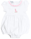 VINTAGE SHORTSLEEVE GIRAFFE BUBBLE - PINK