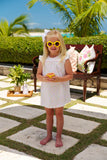 DOWELL DAY DRESS - CITRUS STYLE WITH PIER PARTY PINK